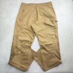 Pantalon de randonnée Fjällraven Abisko Hike Trousers taille M en coloris beige/kaki