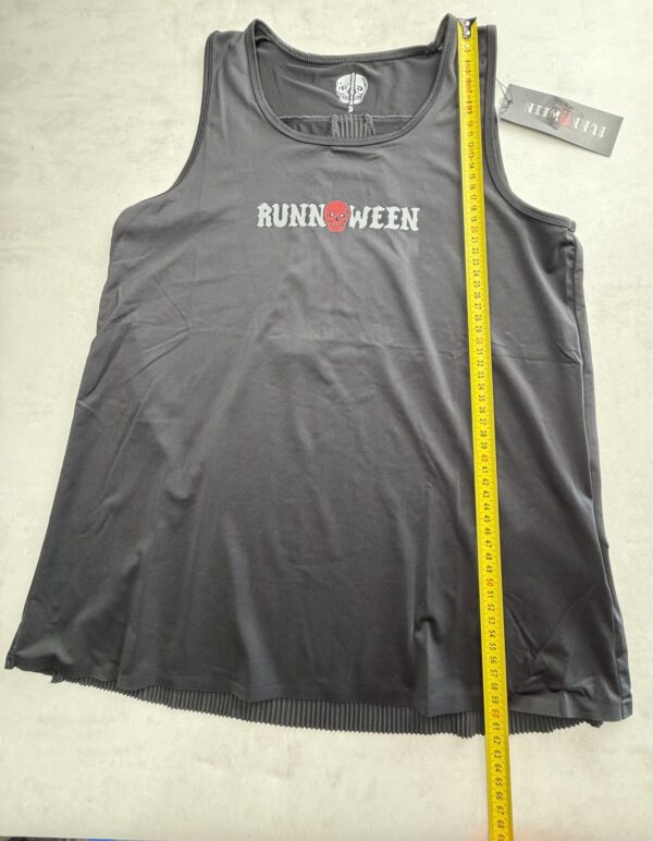 Runnoween Fox Woman Tank Top Débardeur Running Noir Taille S