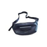 Lancaster Paris banane bleue marine PVC cuir vachette 517-85