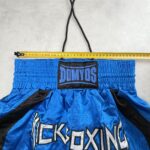 Domyos Short Kickboxing bleu noir 100% polyester taille M