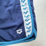 Arena Team Stripe Beach Short navy bleu XL