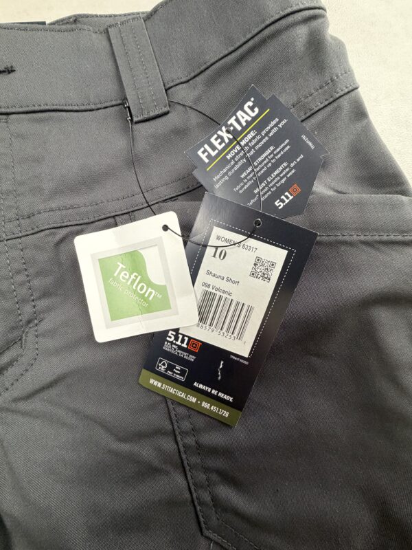 5.11 Tactical Short Femme Shauna Flex-Tac Volcanic Gris T.10 42 fr