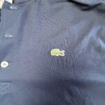 Lacoste Sport Polo manches courtes navy 100% polyester T7