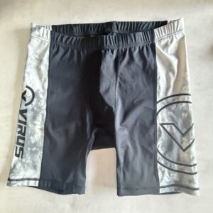 Virus short compression Octa noir gris XL