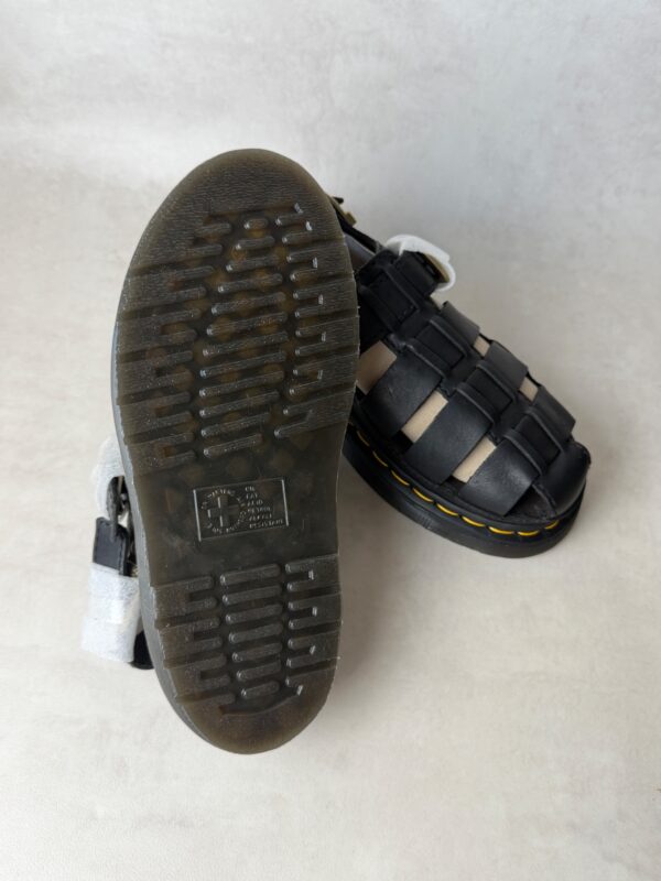 Dr Martens sandales Wrenlie noires cuir 38