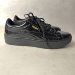 Baskets femme Puma Vikky Platform noir verni 39