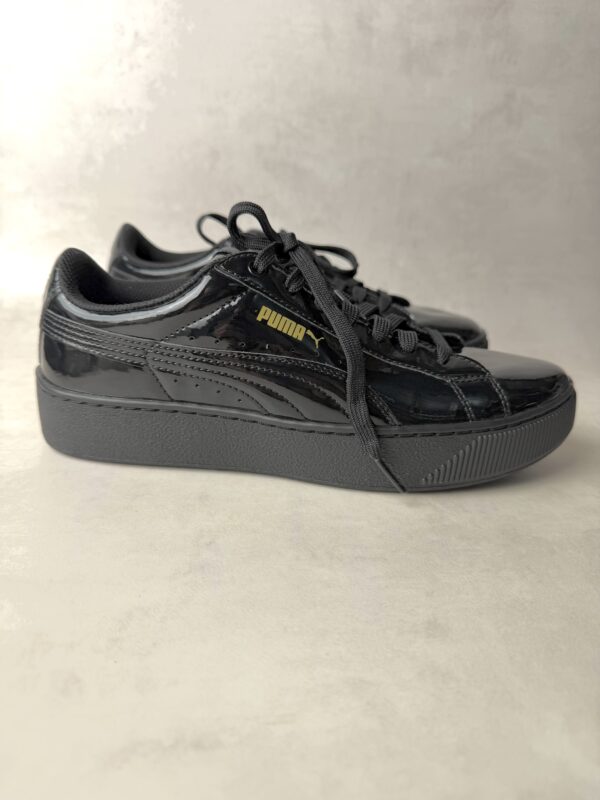Baskets femme Puma Vikky Platform noir verni 39