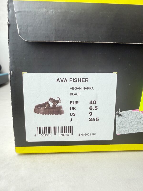 Buffalo sandales Ava Fisher noires 40