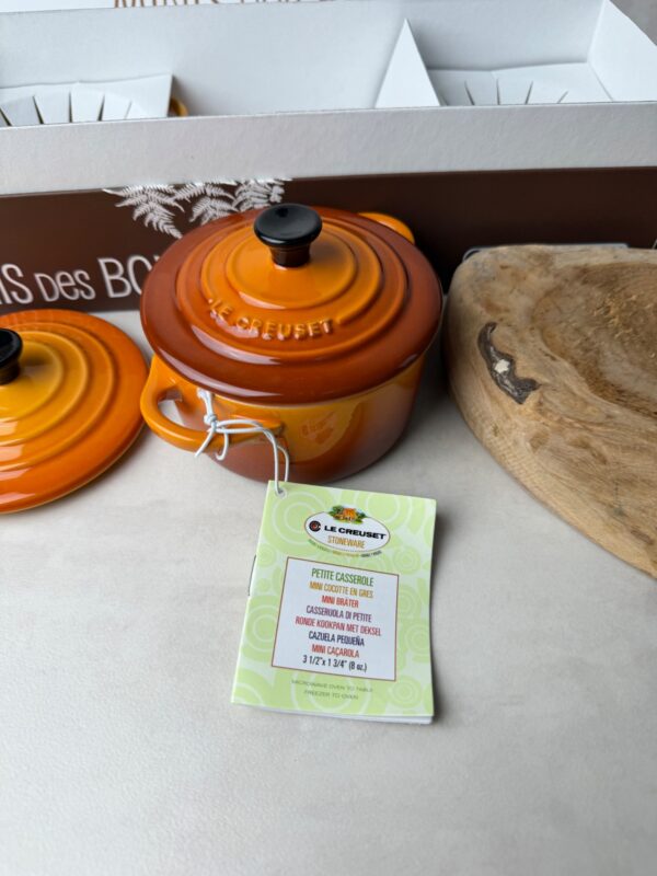 Le Creuset 3 mini cocottes céramique