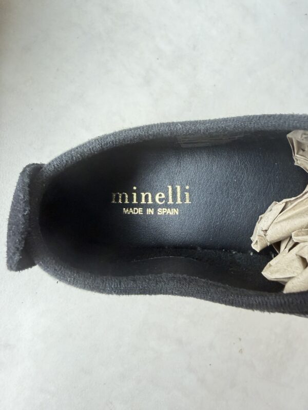 Minelli espadrilles Darhianna cuir noir 40
