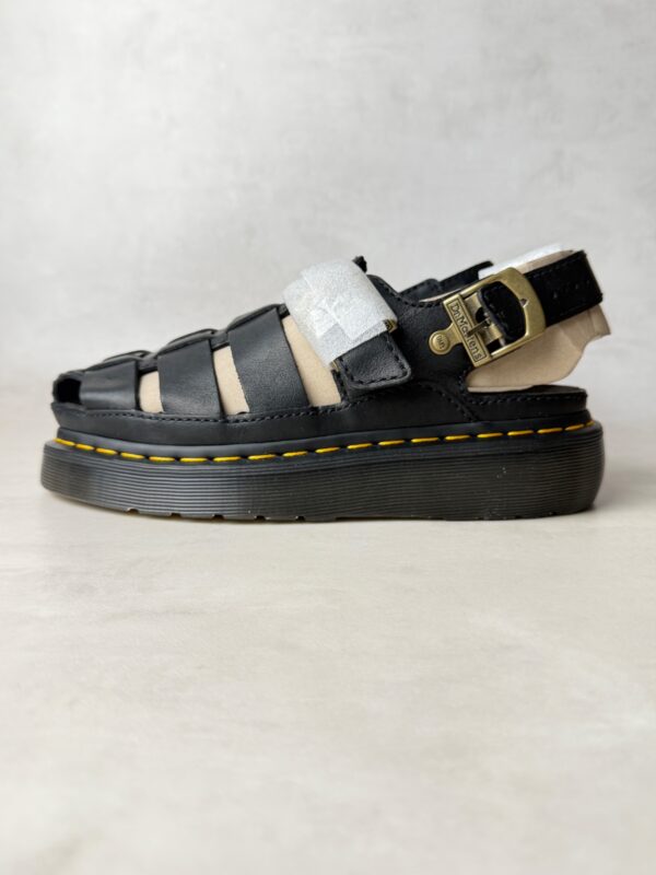 Dr Martens sandales Wrenlie noires cuir 38