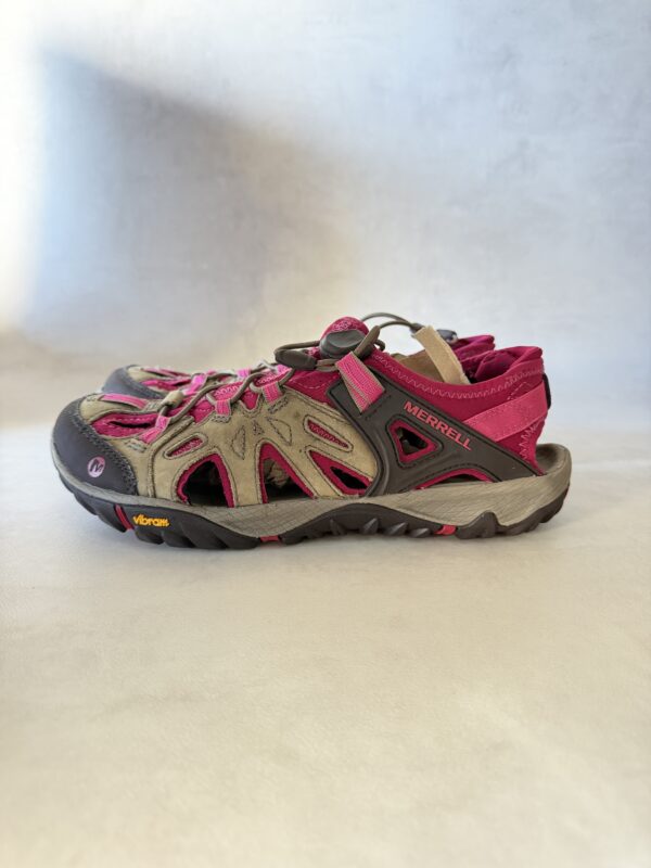 Merrell sandales randonnée Vibram kaki rose 39