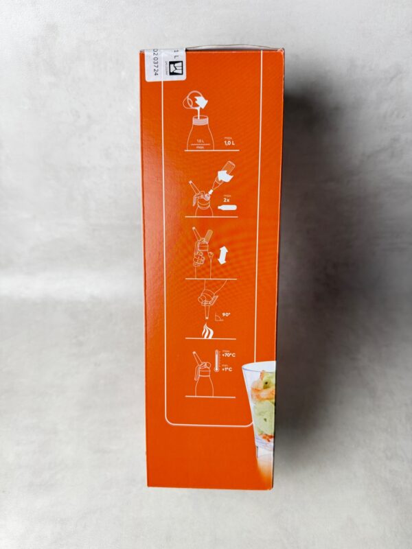 Pro.cooker siphon chantilly inox 1 L