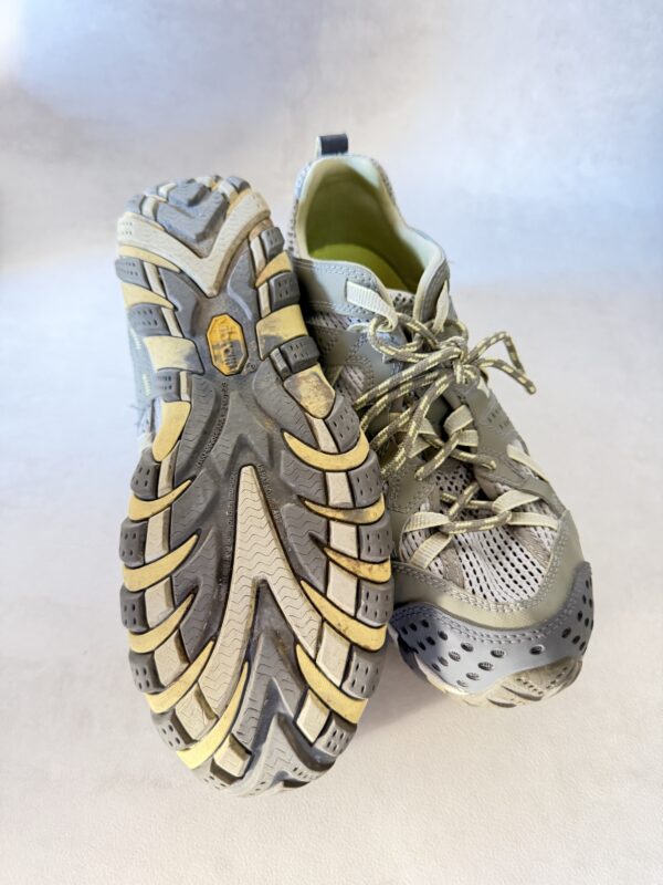Merrell chaussures mixte randonnée kaki Vibram moss/chardonnay