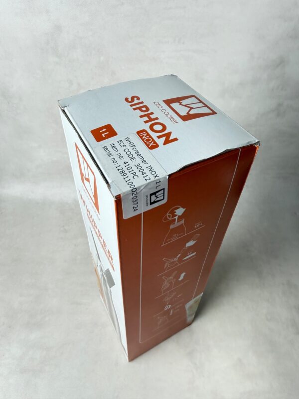 Pro.cooker siphon chantilly inox 1 L