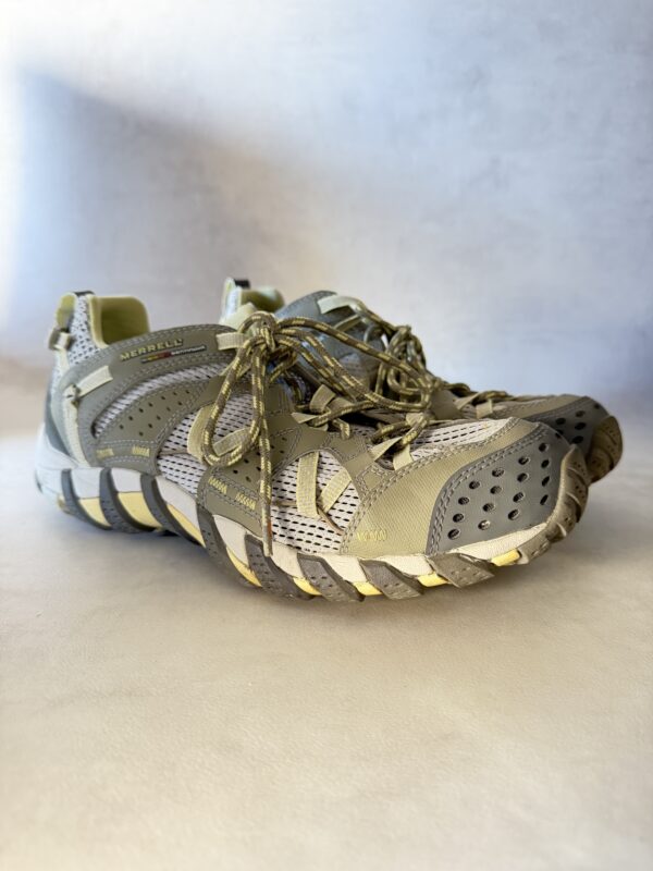 Merrell chaussures mixte randonnée kaki Vibram moss/chardonnay