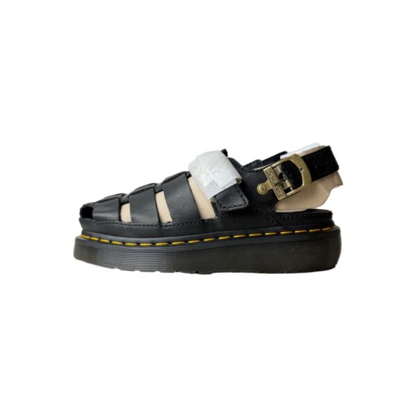 Dr Martens sandales Wrenlie noires cuir 38