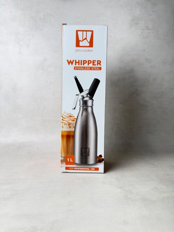 Pro.cooker siphon chantilly inox 1 L