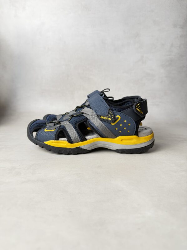 Geox sandales enfant bleu marine jaune 35