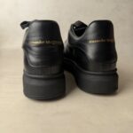 Alexander McQueen Baskets Oversized noires cuir taille 42