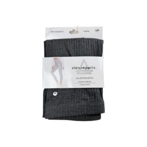 Legging Eleven Paris Collection Coton Taille Haute Gris S/M