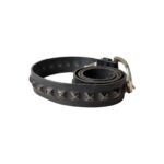 Ceinture Levi's cuir noir cloutée taille 95