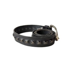 Ceinture Levi's cuir noir cloutée taille 95