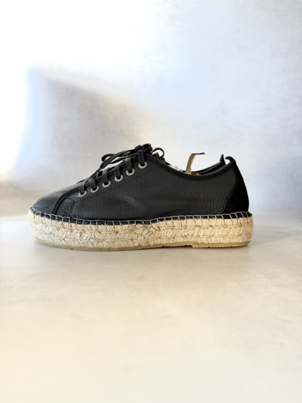 Minelli espadrilles Darhianna cuir noir 40