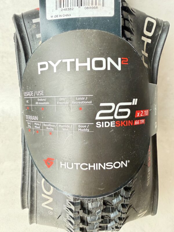 Hutchinson pneus VTT Python 2 26 x 2.10 66 TPI SideSkin
