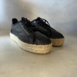 Minelli espadrilles Darhianna cuir noir 40