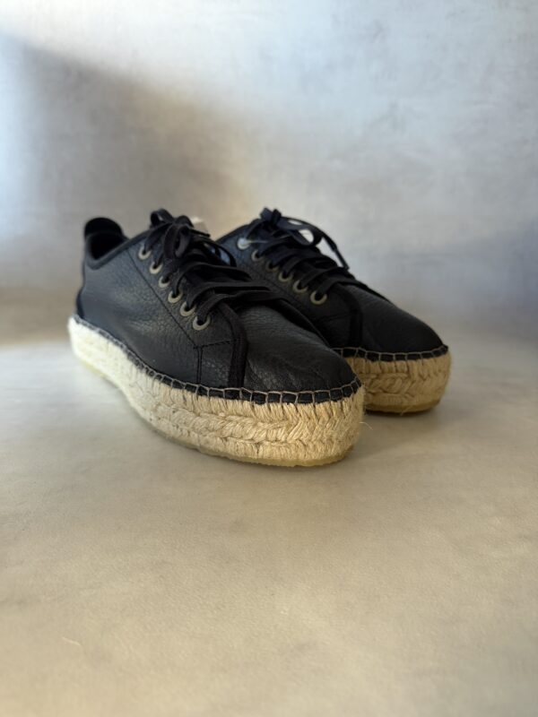 Minelli espadrilles Darhianna cuir noir 40