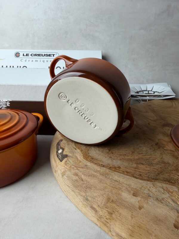 Le Creuset 3 mini cocottes céramique