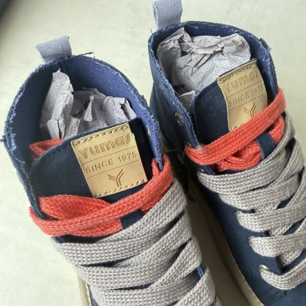 baskets montantes bleu marine 38 Yumas