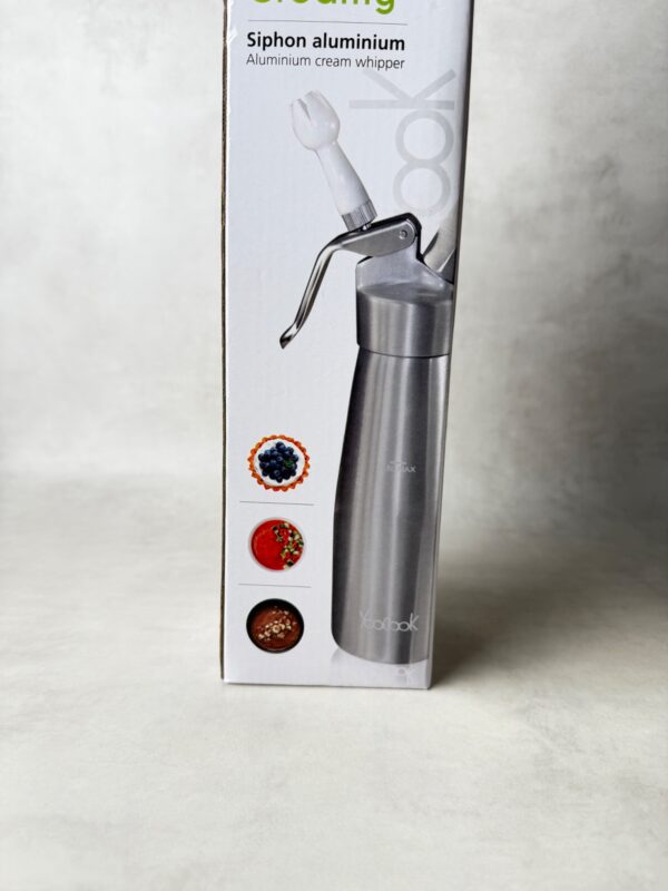 YooCook siphon chantilly Creamy aluminium 0,5 L