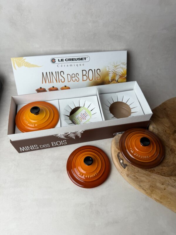 Le Creuset 3 mini cocottes céramique