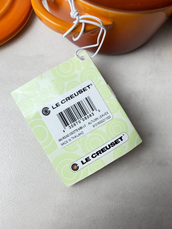 Le Creuset 3 mini cocottes céramique