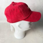 Natif Casquette 6 Panneaux Flowers Rouge