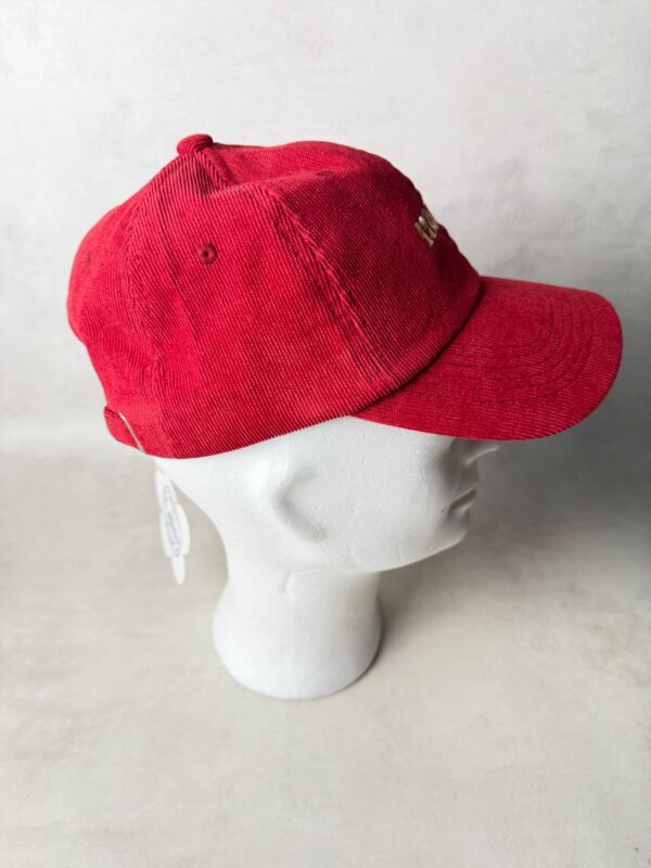 Natif Casquette 6 Panneaux Flowers Rouge