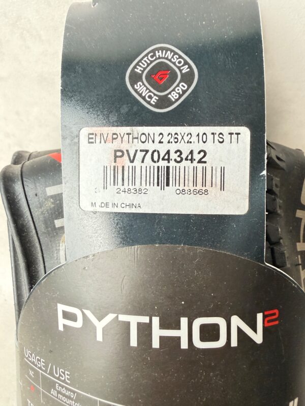 Hutchinson pneus VTT Python 2 26 x 2.10 66 TPI SideSkin