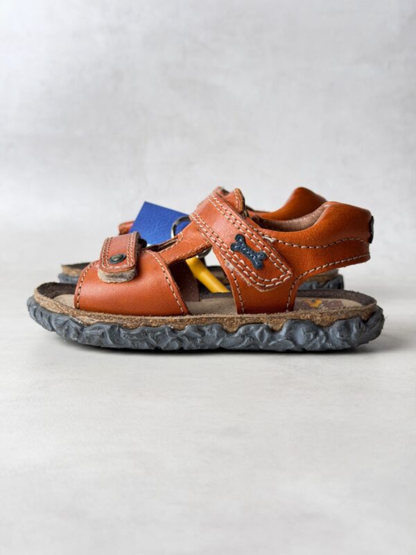 Stones and Bones sandales cuir cognac 26