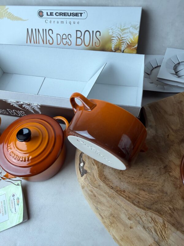 Le Creuset 3 mini cocottes céramique
