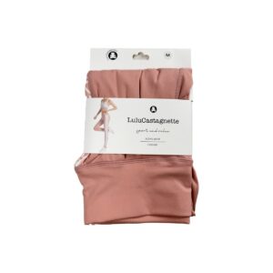 LuluCastagnette legging femme sport rose poudré M