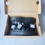 Dr Martens sandales Wrenlie noires cuir 38