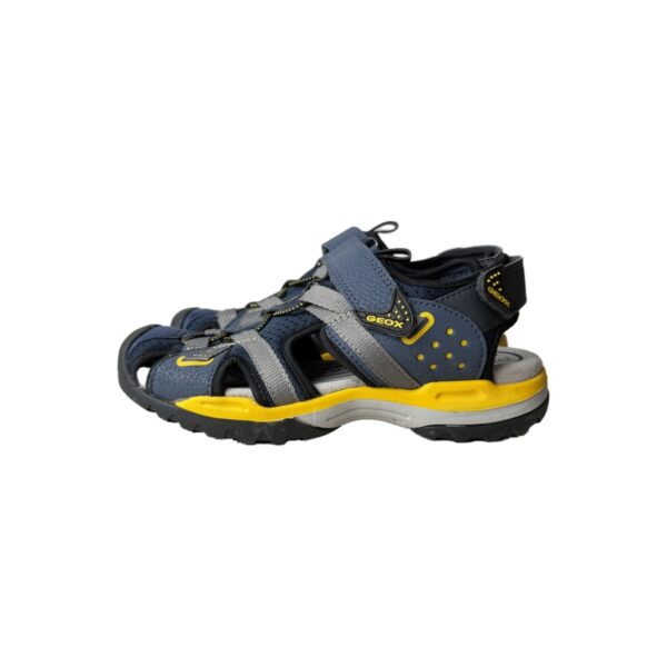 Geox sandales enfant bleu marine jaune 35