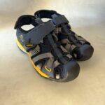 Geox sandales enfant bleu marine jaune 35