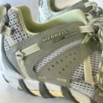 Merrell chaussures mixte randonnée kaki Vibram moss/chardonnay
