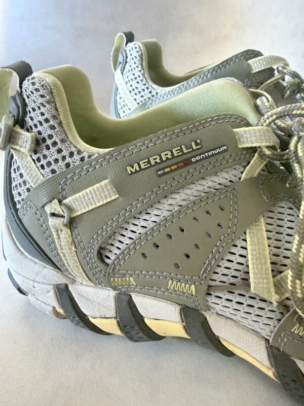 Merrell chaussures mixte randonnée kaki Vibram moss/chardonnay