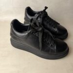 Alexander McQueen Baskets Oversized noires cuir taille 42