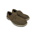 Chaussures Atlas For Men marron daim à scratch – taille 44 homme