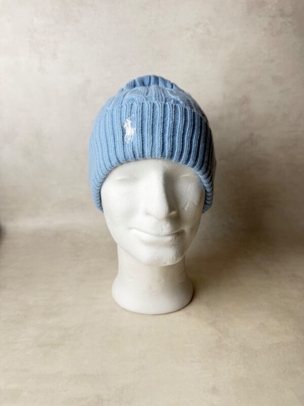 Polo Ralph Lauren bonnet coton bleu ciel